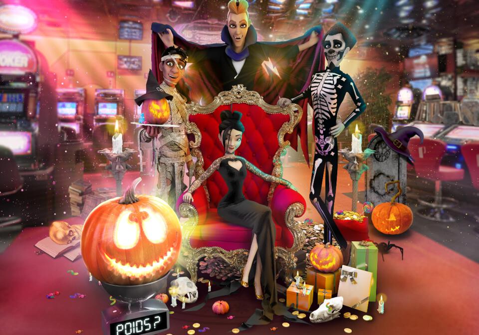 Perso déguisé pour Halloween