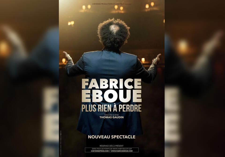 spectacle de Fabrice EBOUE au casino partouche de hyères auditorium le 22 Janvier 2020 à 20h